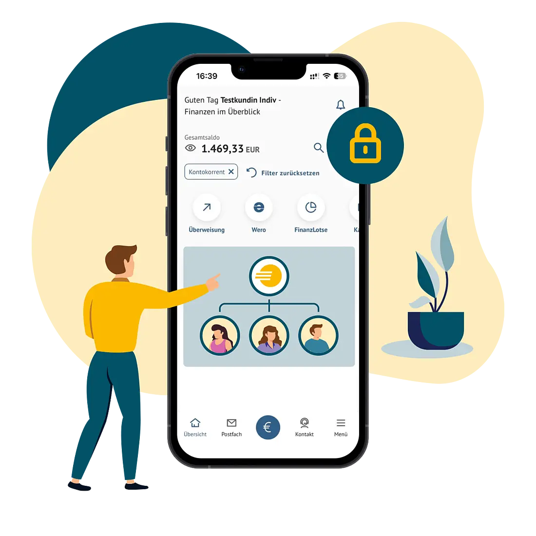Grafik MyBanking App