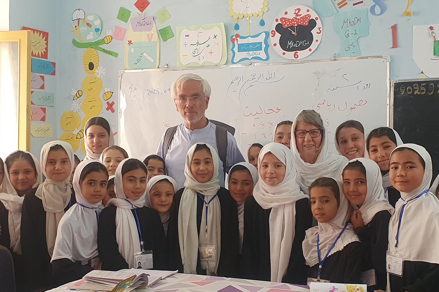 Grundschule im Ferdawsi Camp in Afghanistan