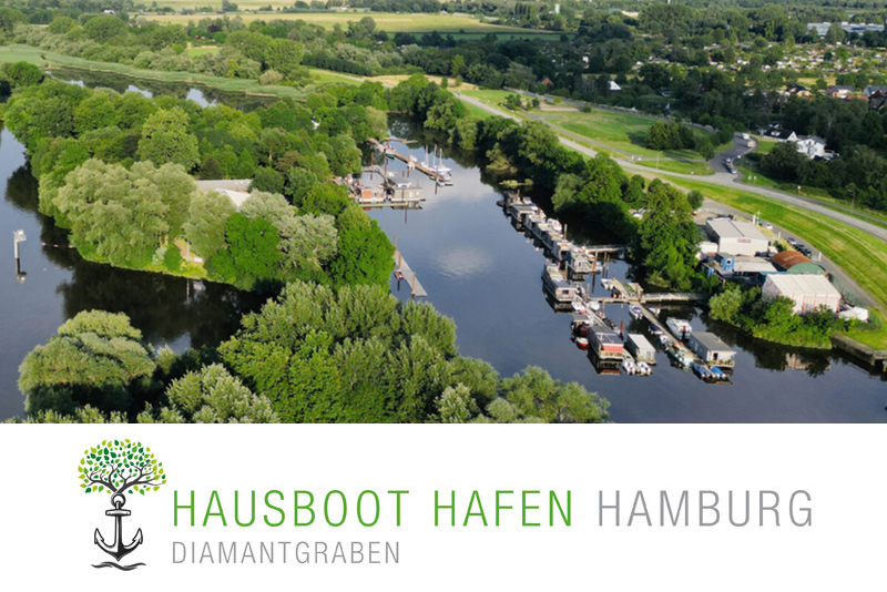 Hausboot Hafen Hamburg