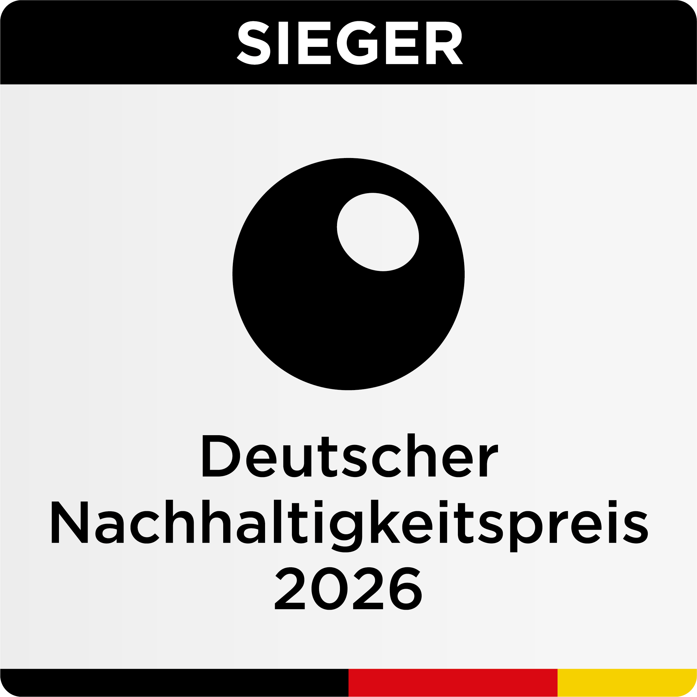 Sieger bei "Deutscher Nachhaltigkeitspreis 2026"
